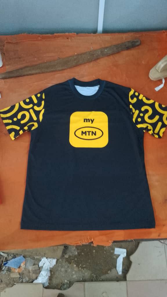 T-shirt MyMTN sérigraphié — MTN Bénin