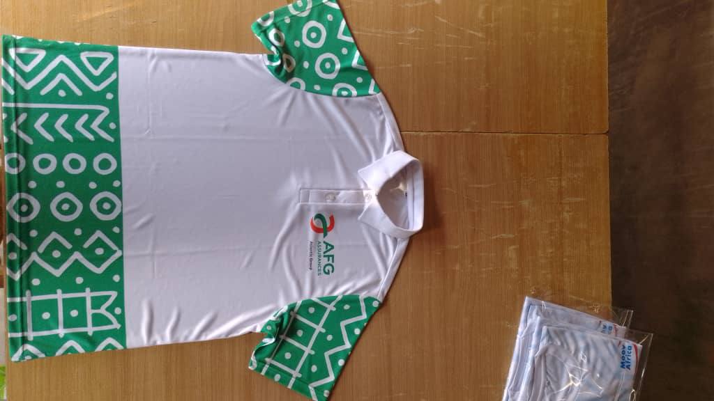 Polo brodé motifs — AFG Assurances